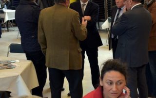 La visite inaugurale en présence du préfet et des présidents des organismes consulaires./ Photo DDM, Marc Salvet