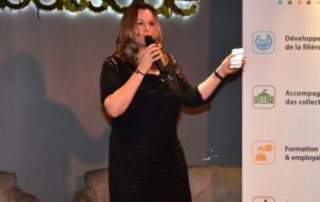 Céline Bonneau figurait l’année dernière parmi les trois lauréats de la Start-up battle. © Photo : Thomas Jouhannaud