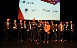 La photo souvenir des lauréats et des partenaires de la soirée © stephane Lefèvre