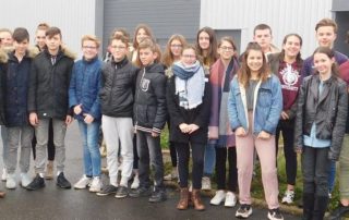 Les élèves de 4e du collège Saint-Louis