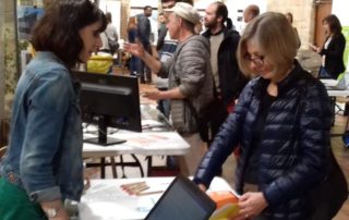 Vendredi, un premier salon de l'industrie a été organisé à la salle Balène./ Photo DDM A.L.