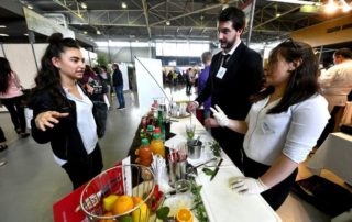 Des démonstrations ont lieu tout au long de la journée pour mettre en valeur les métiers. © Stéphanie Para