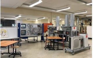 Sur le site CFAI de Beauzelle, 9 000 m² de plateaux techniques sont installés.