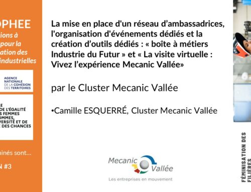 Mecanic Vallée est nominé aux Trophées FILEX France dans la catégorie Projet sur la féminisation des filières industrielles !