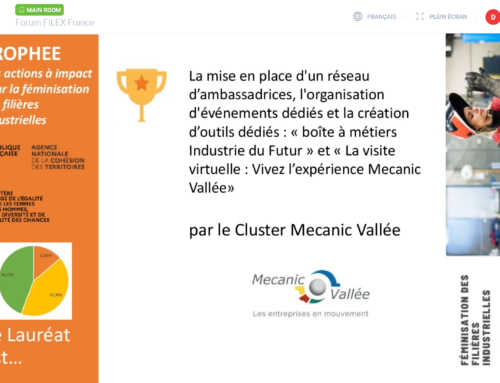 Mecanic Vallée est lauréat du Trophée Filex France dans la catégorie “Féminisation des filières industrielles”