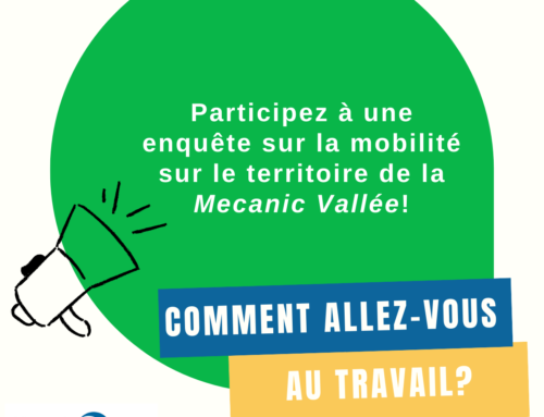 Participez à une enquête sur la mobilité sur le territoire de la Mecanic Vallée !