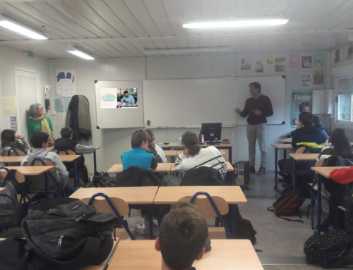 Semaine de l’Industrie : présentation de l’entreprise Moulin Calvet dans la classe de 4ème C du Collège G. Rouquier de Rignac