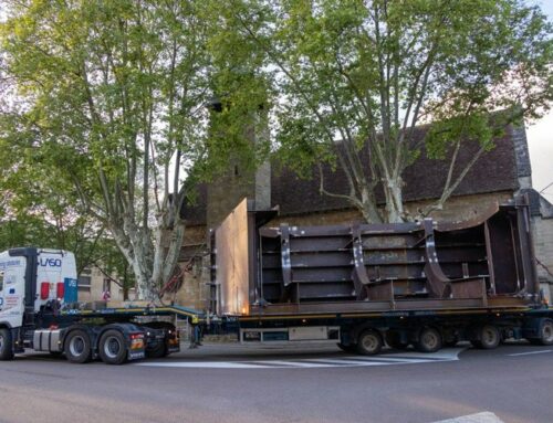 Figeac : l’impressionnant ballet des convois Matière a démarré